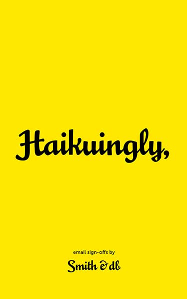 Haikuingly cover